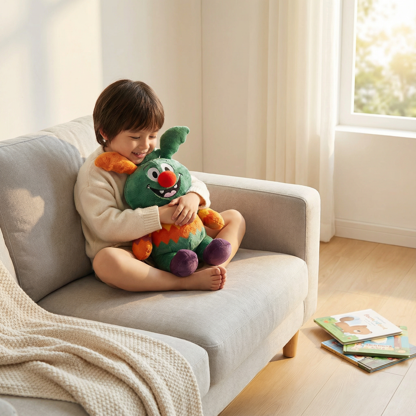 Mythical Plush Doll,Handmade Soft Stuffed Animal, Magical Monster | 10In