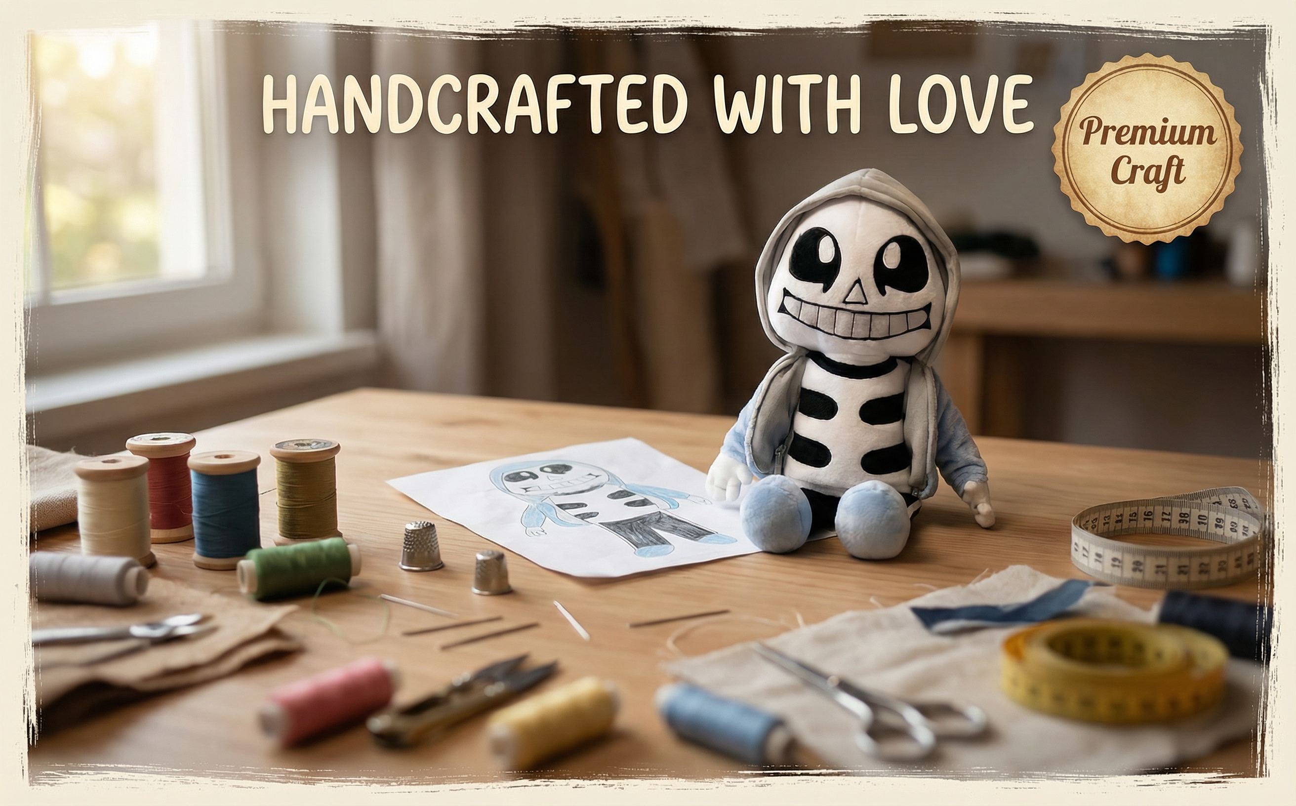 Custom Plush Doll from Photo - Handmade Stuffed, Personalized Plush Replica from Your Picture, Soft Customizable Plush for Birthday/Christmas/Anniversaries