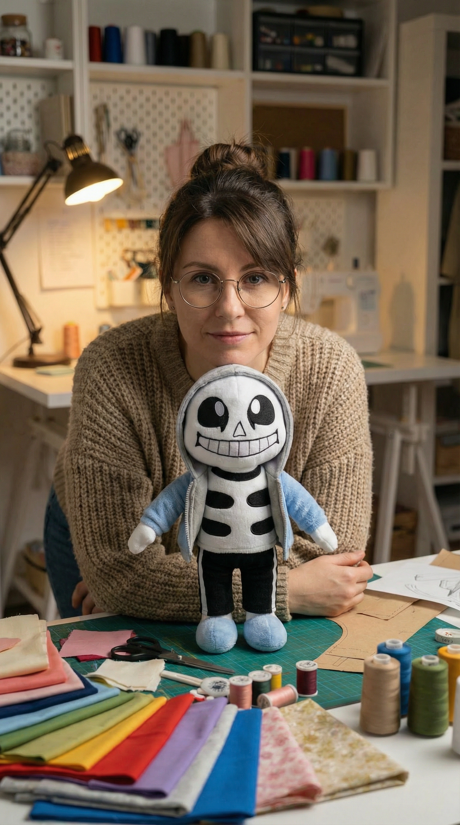 Custom Plush Doll from Photo - Handmade Stuffed, Personalized Plush Replica from Your Picture, Soft Customizable Plush for Birthday/Christmas/Anniversaries